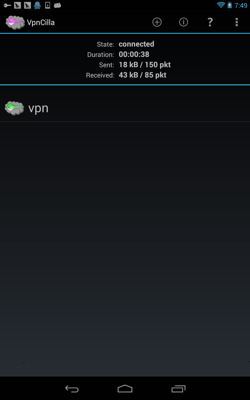 在Android上使用VpnCilla连接Cisco IPsec VPN
