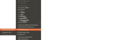 Ubuntu下Cisco AnyConnect协议VPN配置说明