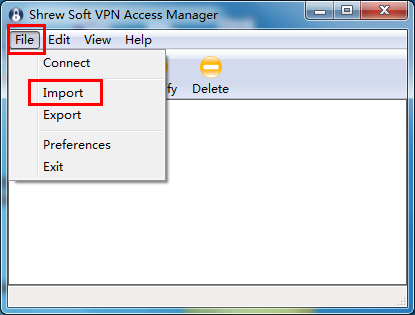 Windows下使用Shew VPN Client连接Cisco IPsec VPN教程