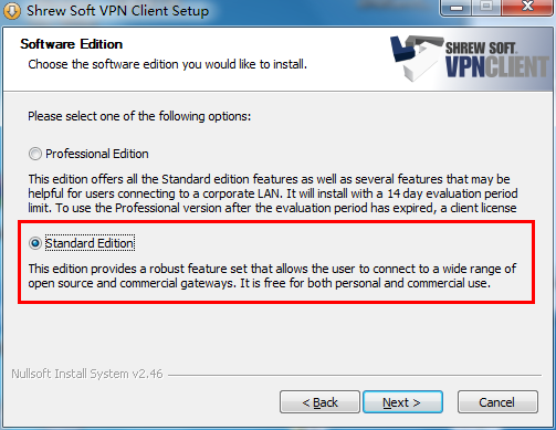 Windows下使用Shew VPN Client连接Cisco IPsec VPN教程