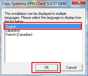 Windows下使用Cisco官方客户端连接Cisco IPsec VPN